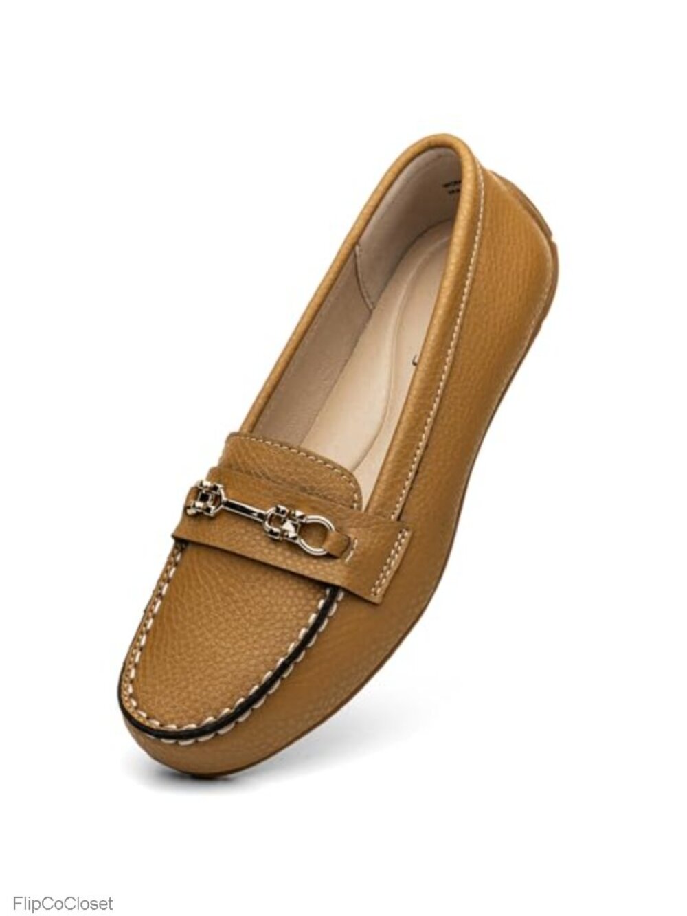 Comfort Leather Loafers Slip On Business Casual Dress Shoes